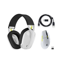 Combo Logitech G Gaming Chuột G304 SE  Và Tai Nghe G435 SE Lightspeed Màu Trắng