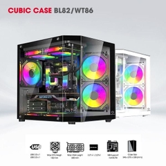 VỎ CASE COOLERPLUS CUBIC WT86/BL82