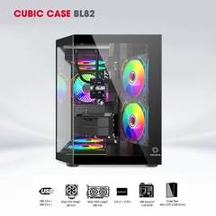 VỎ CASE COOLERPLUS CUBIC WT86/BL82