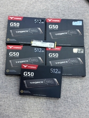 Ổ cứng SSD TeamGroup G50 512GB M.2 PCIe Gen4 x4 (Đọc 5000MB/s - Ghi 2500MB/