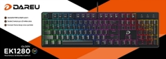 Bàn phím cơ DareU EK1280s V2 RGB Red Switch
