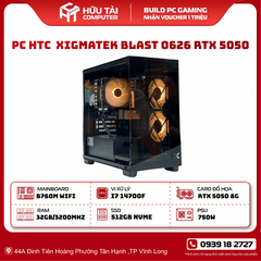 FULL PC HTC 0626 XIGMATEK BLAST 0626 RTX5050 (B760M AC,I7 14700F, 32GB DDR4, RTX 5050 8GB,  512GB, 750W)