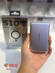 PIN DỰ PHÒNG MOVESPEED TỪ TÍNH S10 PRO 22.5W 10000MAH, ĐẾ DỰNG, VÀNG