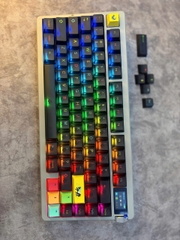 AULA NOVA75 (3527) BÀN PHÍM CƠ GAMING 3 MODE (Phiên bản màu Đen/ Dream Sakura Switch)