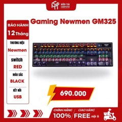 Bàn phím cơ có dây Gaming Newmen GM325 Red Switch