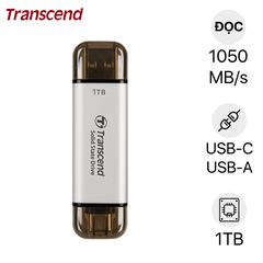Ổ cứng di động SSD Transcend ESD310C USB 3.2 Gen2x1 (1TB)
