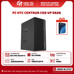 PC HTC CENTAUR C08 VP 0626 ( H610, I5 14400, 8GB, SSD 256GB, 400W)