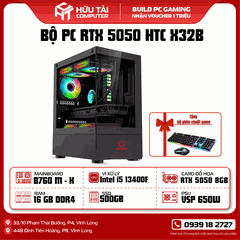 PC RTX 5050 HTC X32B (B760M, i5 13400F, RTX 5050, SSD 500GB, HDD 1TB, 16GB/3200, 650W)