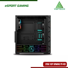 Case VSP FA-401 eSPORT Gaming (Có Sẵn 4 Fan LED RGB/ LED Cover Nguồn)