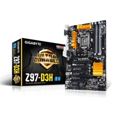 Mainboard GIGABYTE GA Z97-D3H (Intel Z97, LGA 1150, 4 x DDR3, ATX)