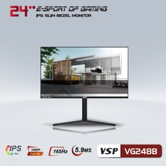 Màn Hình Gaming VSP VG248B (23.8 Inch | FHD | IPS | 165Hz | 5.9ms)