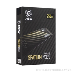 SSD MSI Spatium M390 250GB M.2 PCIe NVMe