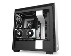 Case NZXT H710i MATTE WHITE (Mid Tower/Màu Trắng Đen)