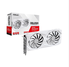 Card màn hình VGA ASRock AMD Radeon RX 6600 Challenger White 8GB RX6600 CLW 8G