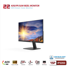 Màn hình VSP IP2203 21.5 inch Full HD IPS 100Hz 1ms