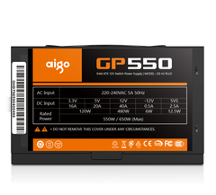 NGUỒN MÁY TÍNH AIGO GP550 550W APFC