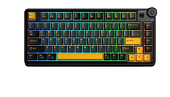 BÀN PHÍM CƠ AULA AU75 GAMING 3 MODE (Phiên bản màu Đen+xám+cam/ Star Vector Switch)