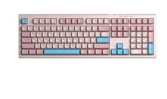 Bàn phím AULA S102 GIẢ CƠ GAMING CÓ DÂY (Phiên bản Hồng + Xanh dương) (4739)