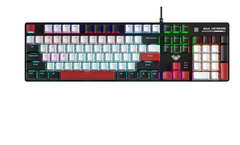 Bàn phím cơ AULA S500 GAMING CÓ DÂY (Phiên bản Đen + trắng + đỏ/ Blue switch) (4531)