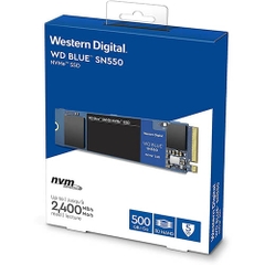 SSD WD SN550 Blue 500GB M.2 2280 PCIe NVMe 3×4