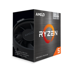 CPU AMD Ryzen 5 5600G, with Wraith Stealth Cooler / 3.9 GHz / 16MB Cache L3 / 6 cores / 12 threads/ Socket AM4/  Radeon™ Graphics/ 65W