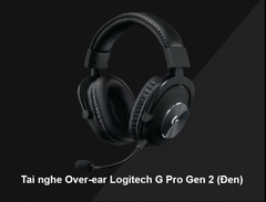 Tai nghe Gaming Logitech G Pro Gen 2