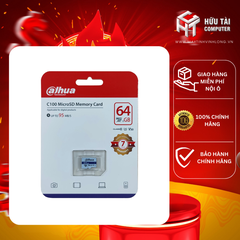 Thẻ nhớ Micro SD 64Gb DAHUA DHI-TF-C100/64GB