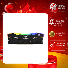 RAM Team T-Force Delta TUF RGB 32Gb (2x16Gb) 5200 DDR5 Black / White