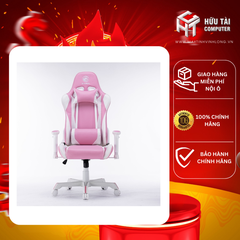 Ghế Gaming E-Dra Queen EGC225 (Trắng Hồng)