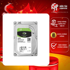 Ổ CỨNG HDD SEAGATE BARRACUDA 2TB 3.5 INCH 7200RPM, SATA, 256MB CACHE (ST2000DM008)