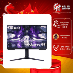 Màn hình Gaming Samsung Odyssey G3 LS24AG320NEXXV (Màn gaming/ 24 inch/ Full HD/ 1ms/ 165Hz/ 250cd/m2/ VA)