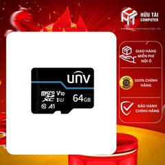 THẺ NHỚ UNV 64GB CLASS 10 – MICROSD UNV TF-64G-T-L-IN