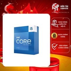 CPU Intel Core i5-13600KF (3,50 Ghz, up to 5.10GHz, 14 Nhân 20 Luồng, 24 MB Cache, Raptor Lake S)