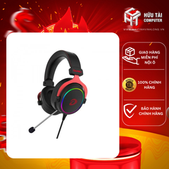 Tai nghe Dareu EH925S RGB Black + Red