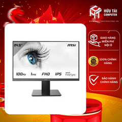 Màn hình Gaming MSI Pro MP251 | 25 inch, Full HD, IPS, 100Hz, 1ms, phẳng