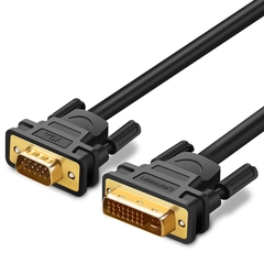 Ugreen 11677 2M màu Đen Cáp chuyển đổi DVI 24 + 5 sang VGA DV102 20011677