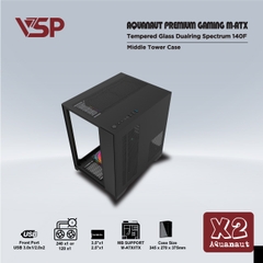 Case Aquanaut pro gaming M-ATX X2