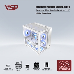 Case Aquanaut pro gaming M-ATX X2