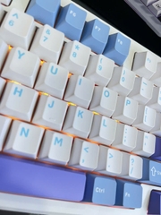 Bàn phím cơ không dây AULA S98 Pro, Nimbus V3 switch, màu Blue White Orange