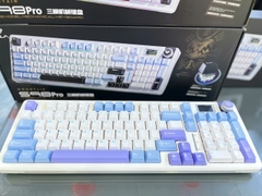 Bàn phím cơ không dây AULA S98 Pro, Nimbus V3 switch, màu Blue White Orange