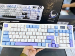Bàn phím cơ không dây AULA S98 Pro, Nimbus V3 switch, màu Blue White Orange