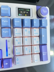 Bàn phím cơ không dây AULA S98 Pro, Nimbus V3 switch, màu Blue White Orange