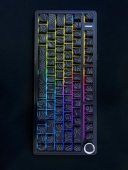 Bàn phím cơ AULA F75 3 Mode Contour đen Star Vector switch (1424)