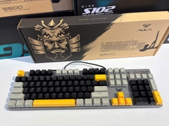 Bàn phím cơ AULA S500 GAMING CÓ DÂY (Phiên bản Xám+đen+vàng/ Red switch) (4869)