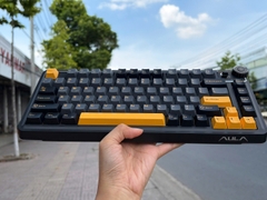 BÀN PHÍM CƠ AULA AU75 GAMING 3 MODE (Phiên bản màu Đen+xám+cam/ Star Vector Switch)