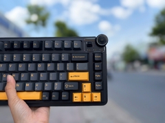 BÀN PHÍM CƠ AULA AU75 GAMING 3 MODE (Phiên bản màu Đen+xám+cam/ Star Vector Switch)