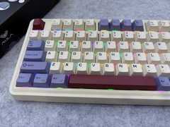 Bàn phím cơ AULA AU75 Purple Red Bean 3 Mode Star Vector Switch