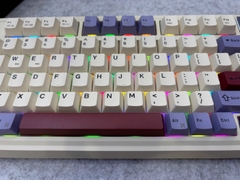 Bàn phím cơ AULA AU75 Purple Red Bean 3 Mode Star Vector Switch