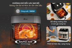 Nồi chiên không dầu FUJIE 9.2L