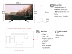 Smart Tivi SONY 50inch Full HD